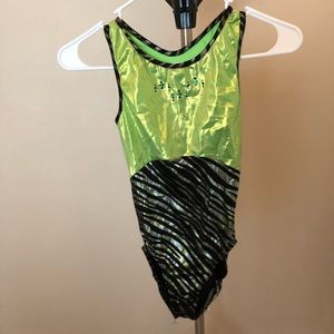 Gymnastics practice leotard